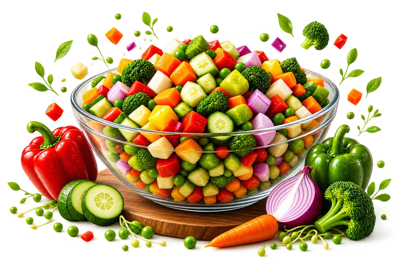 Fresh produce from Mom's Cut & Sprouts