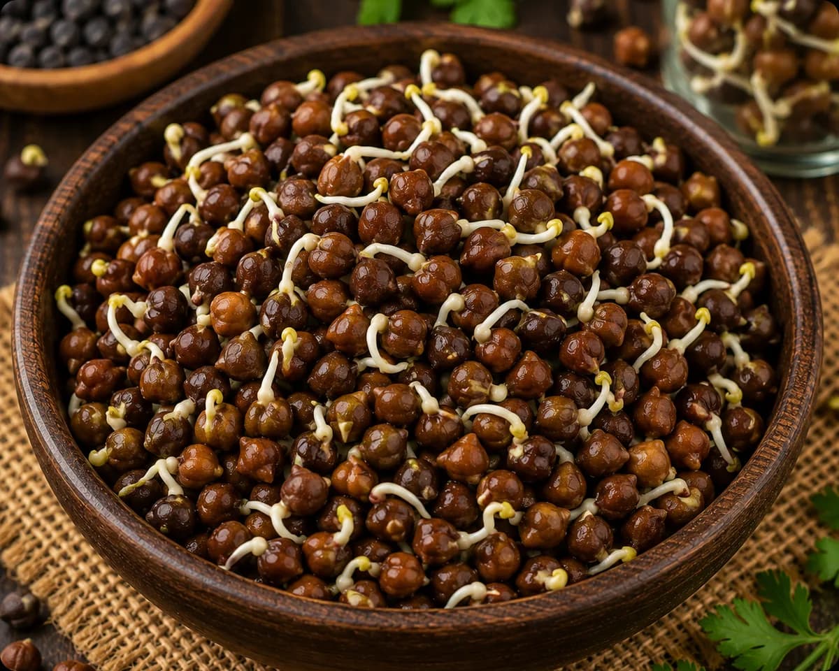 Black Channa Sprouts