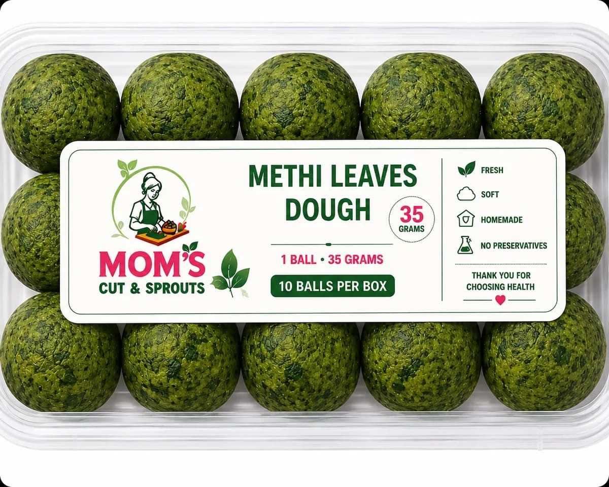 Methi Leaves Dough