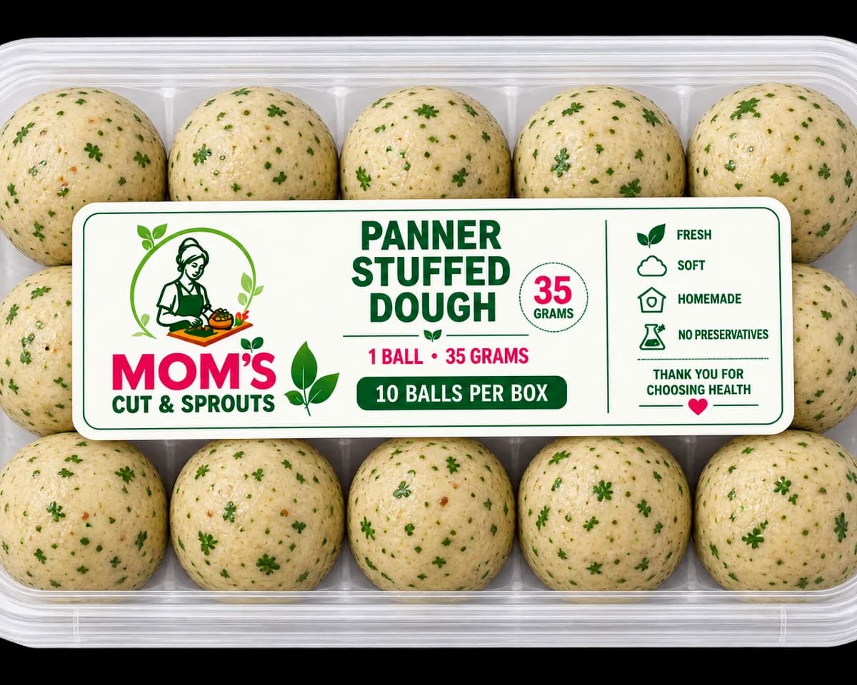 Paneer Stuffed Dough