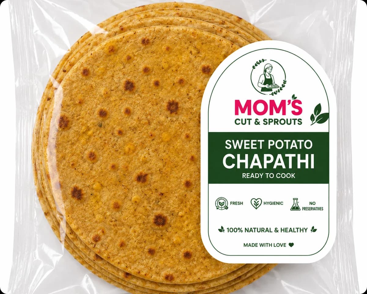 Sweet Potato Chapathi